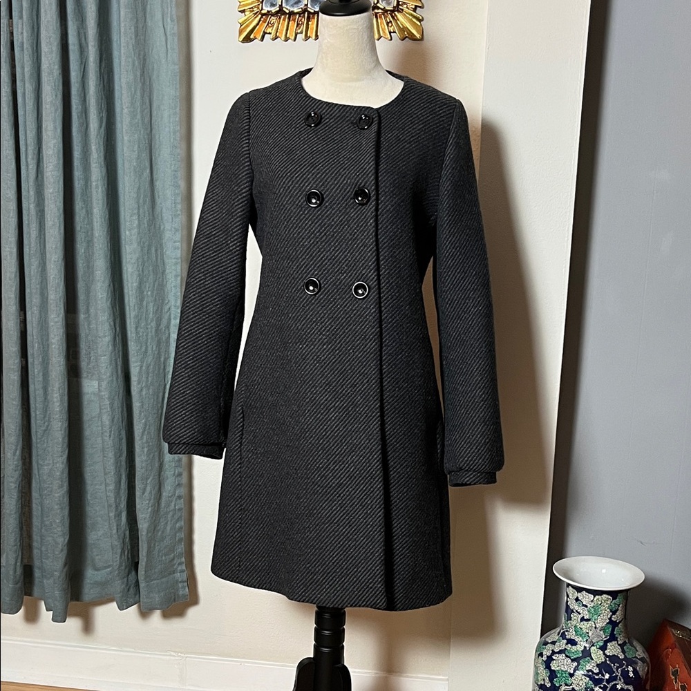 Beautiful Wool Tailored Coat Made in Spain